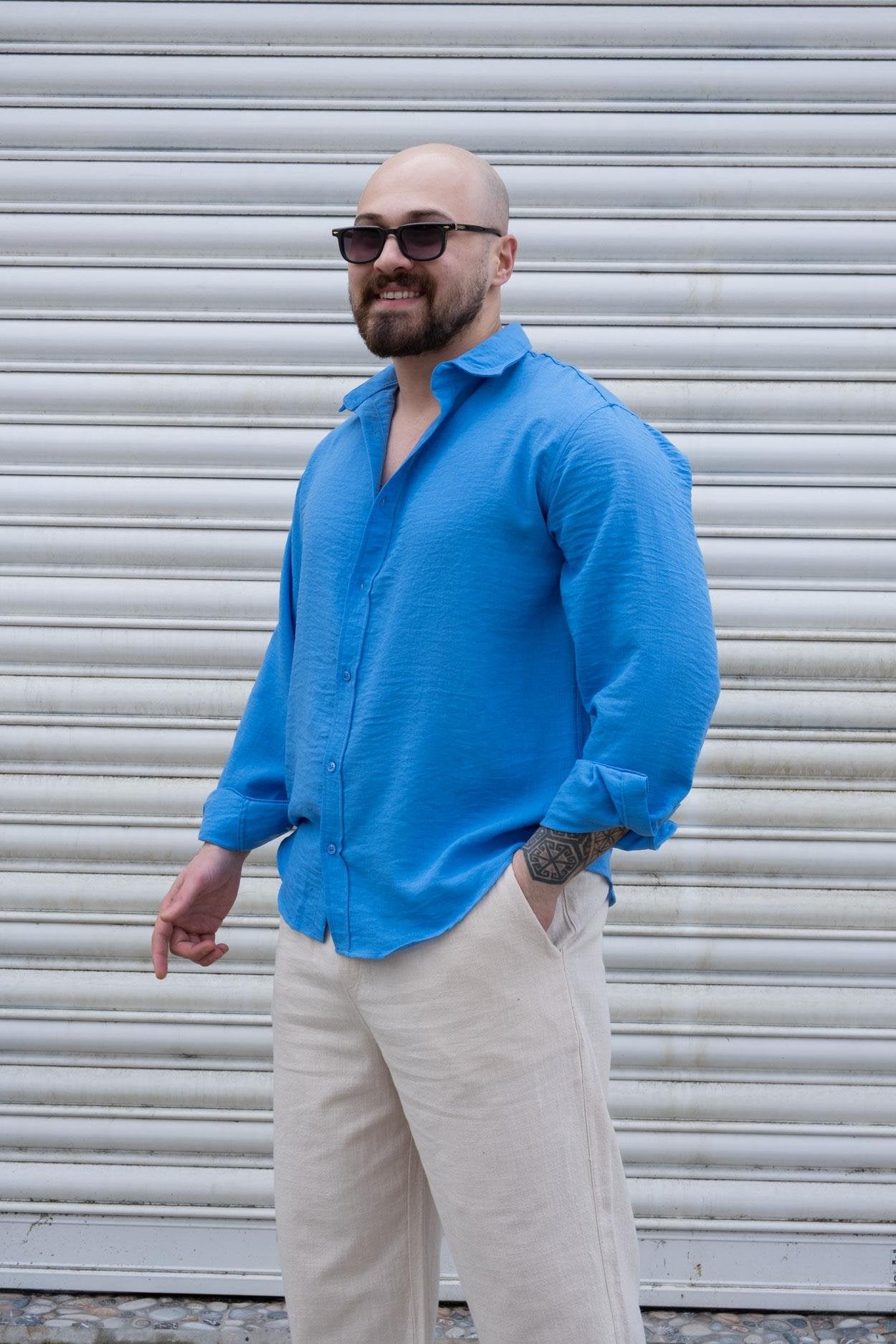 Soft Aerobin Fabric Easy Fit Shirt