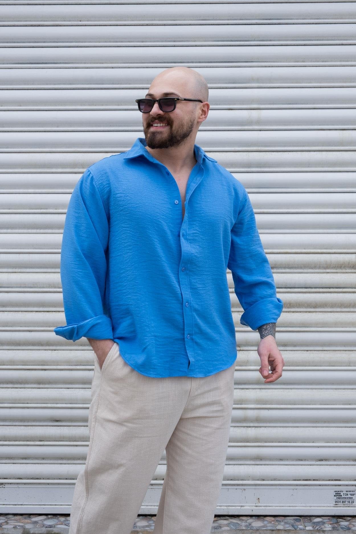 Soft Aerobin Fabric Easy Fit Shirt