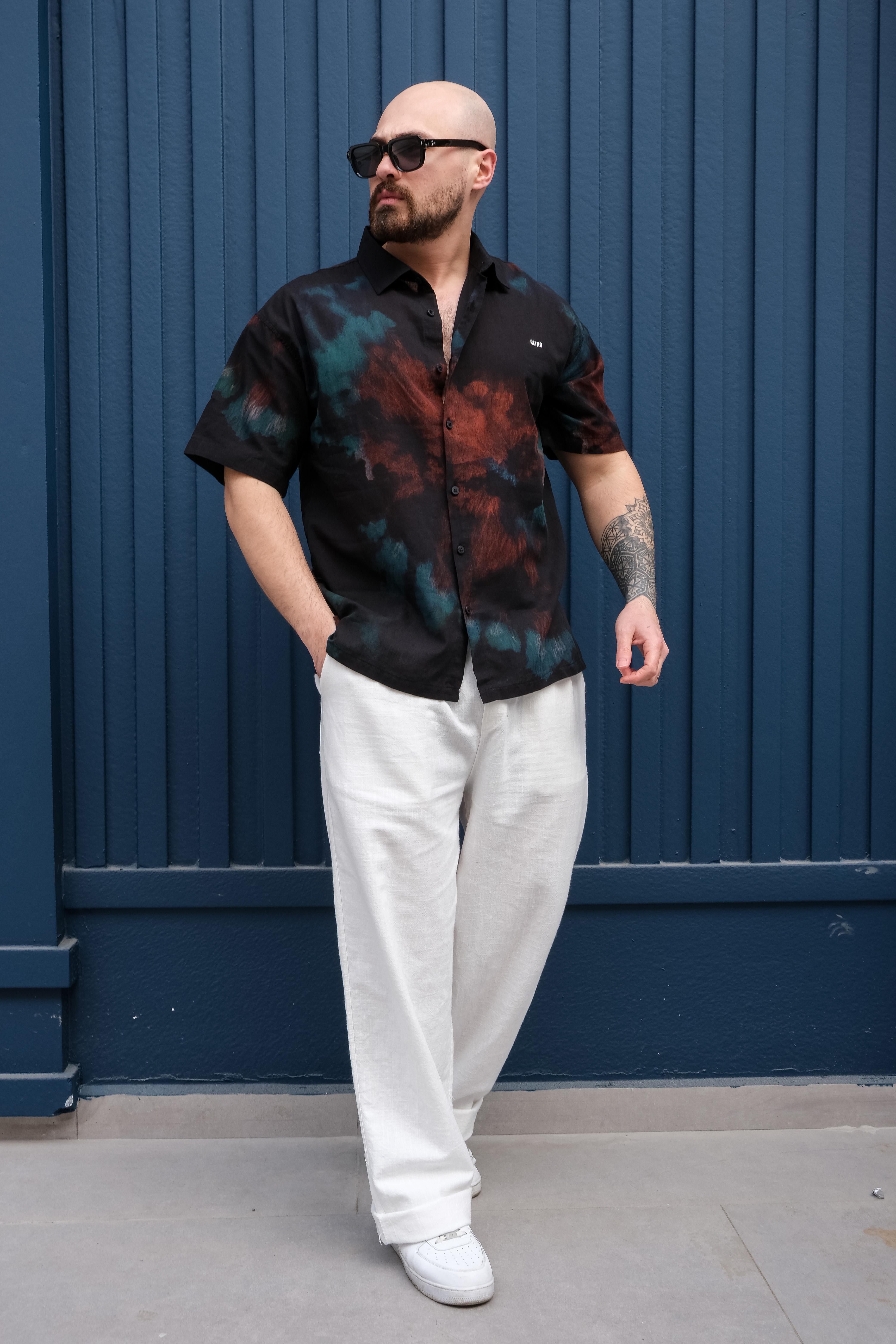 Trendy Batik Design Casual Comfort Shirt