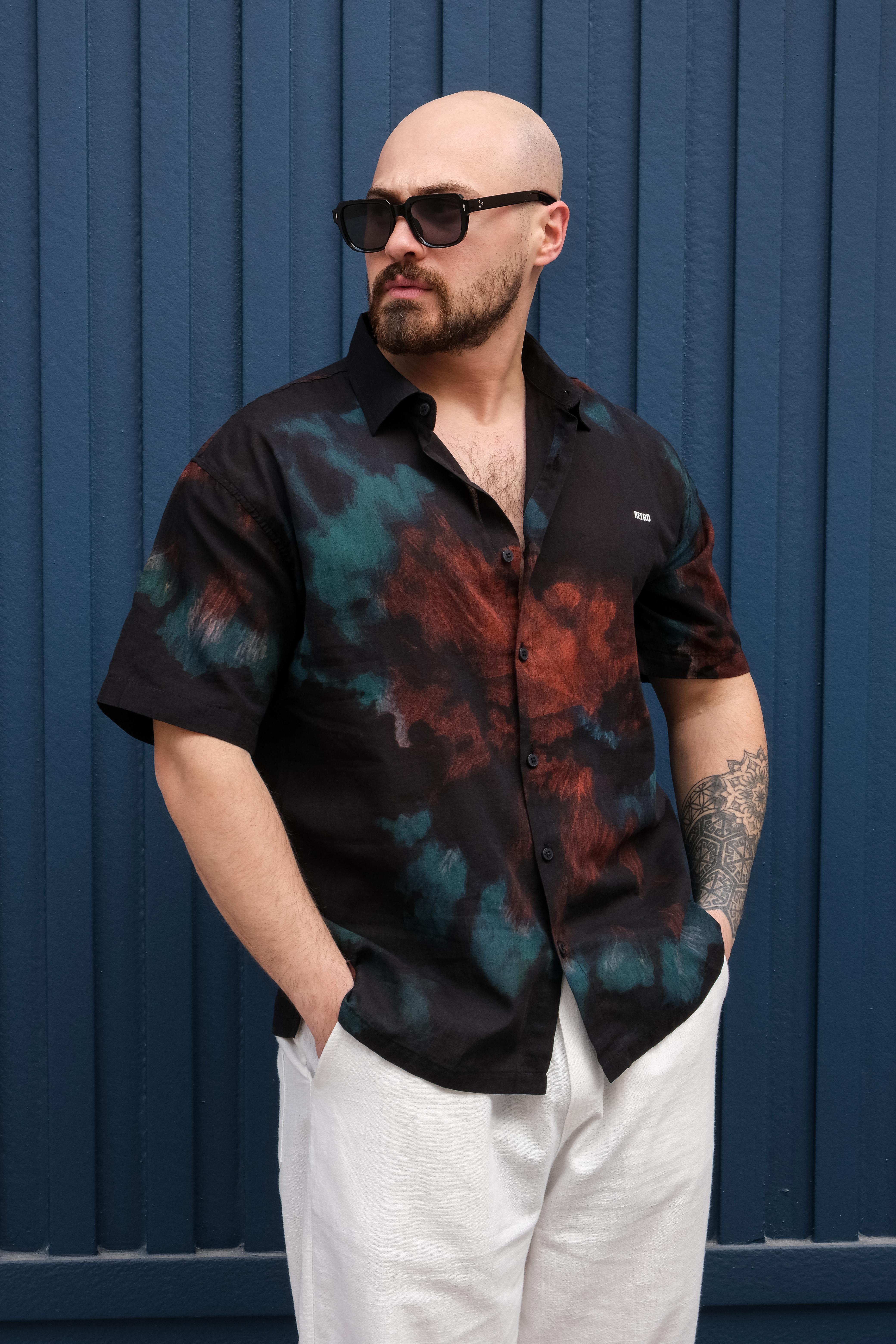 Trendy Batik Design Casual Comfort Shirt