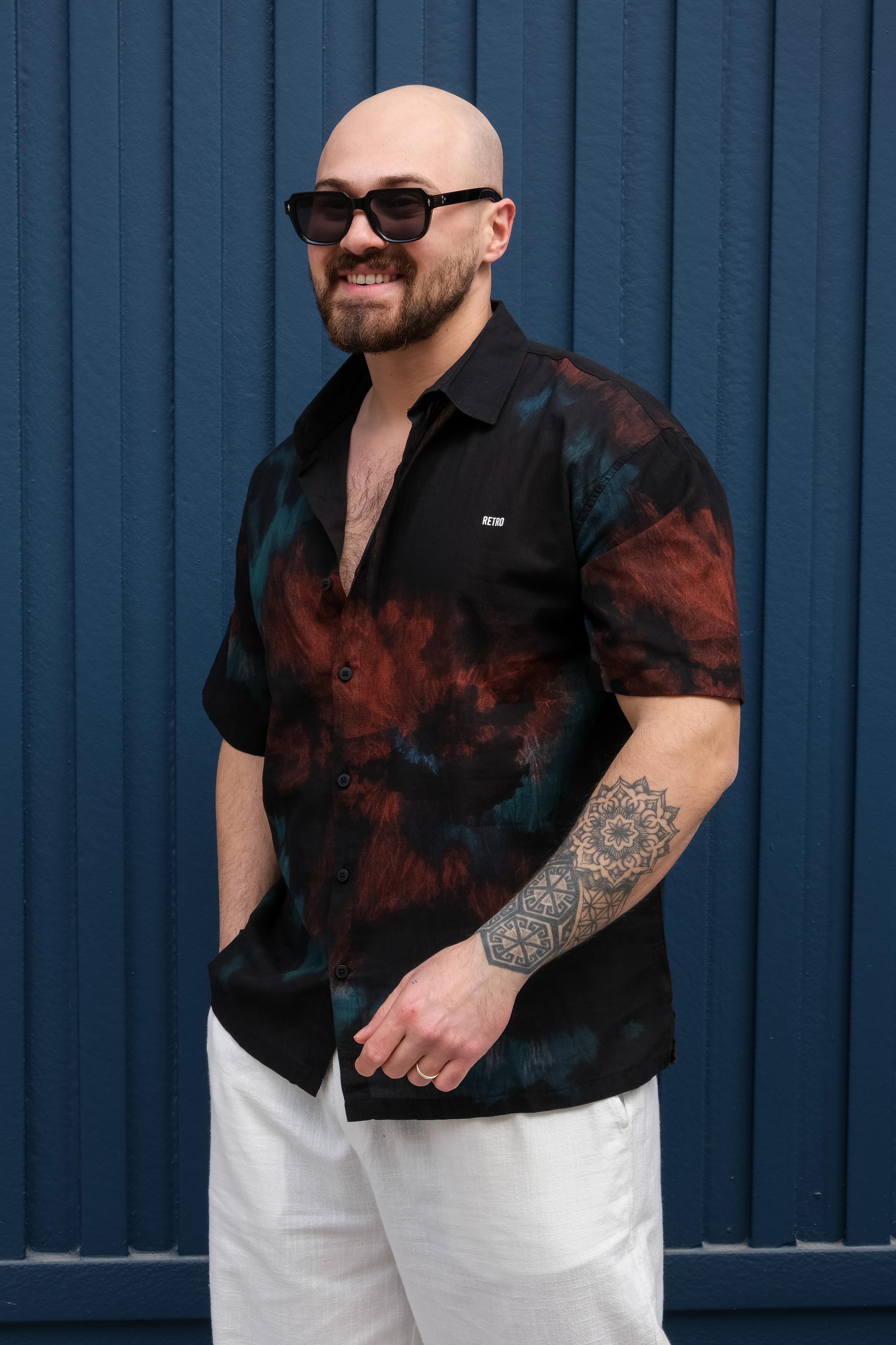 Trendy Batik Design Casual Comfort Shirt