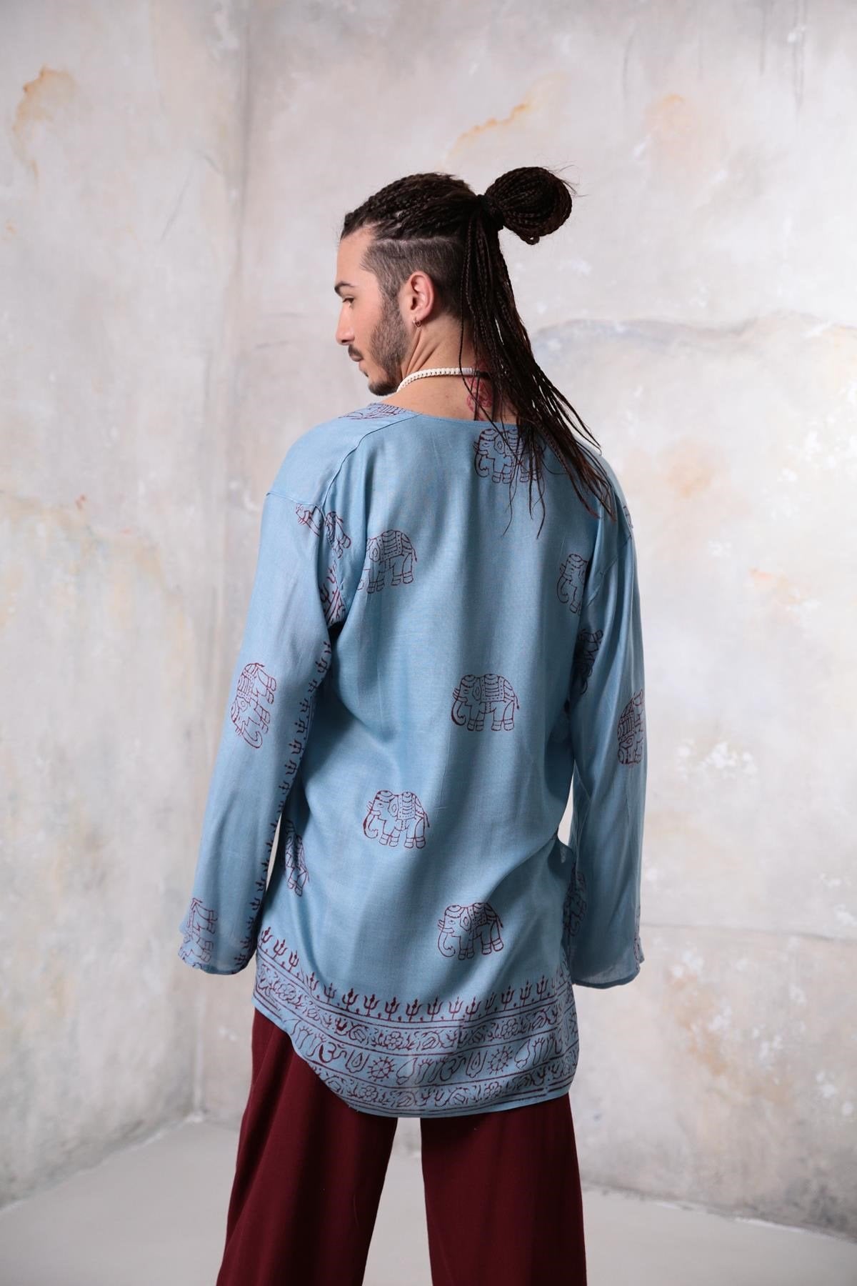 Turquoise Elephant Shirt