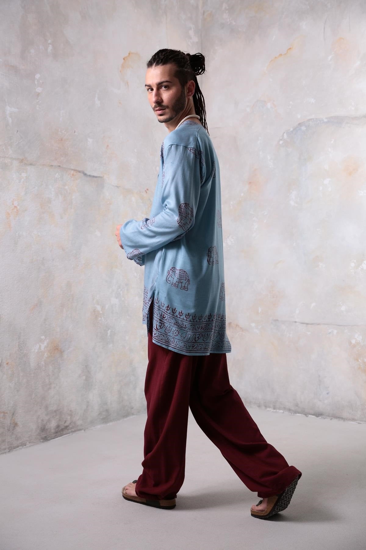 Turquoise Elephant Shirt