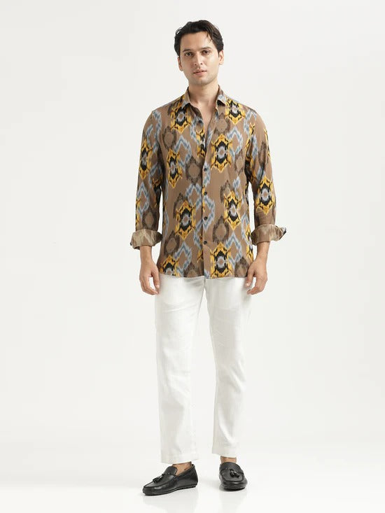 Printed Viscose Shirt