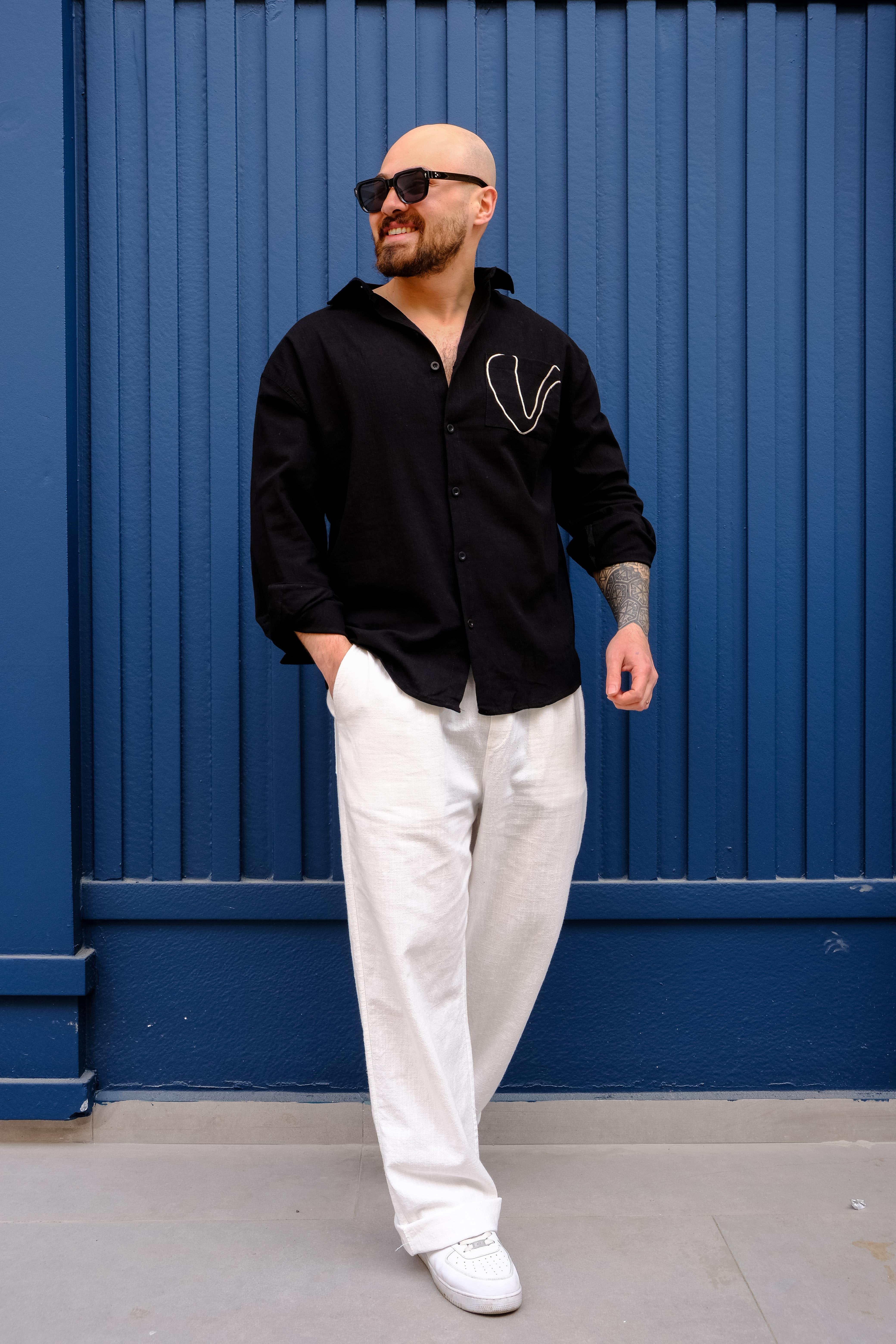 Lightweight Linen Fabric Casual Comfort Shirt