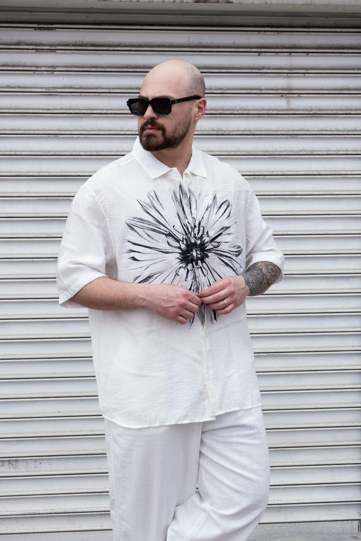 Effortless Style Embroidered Comfort Shirt