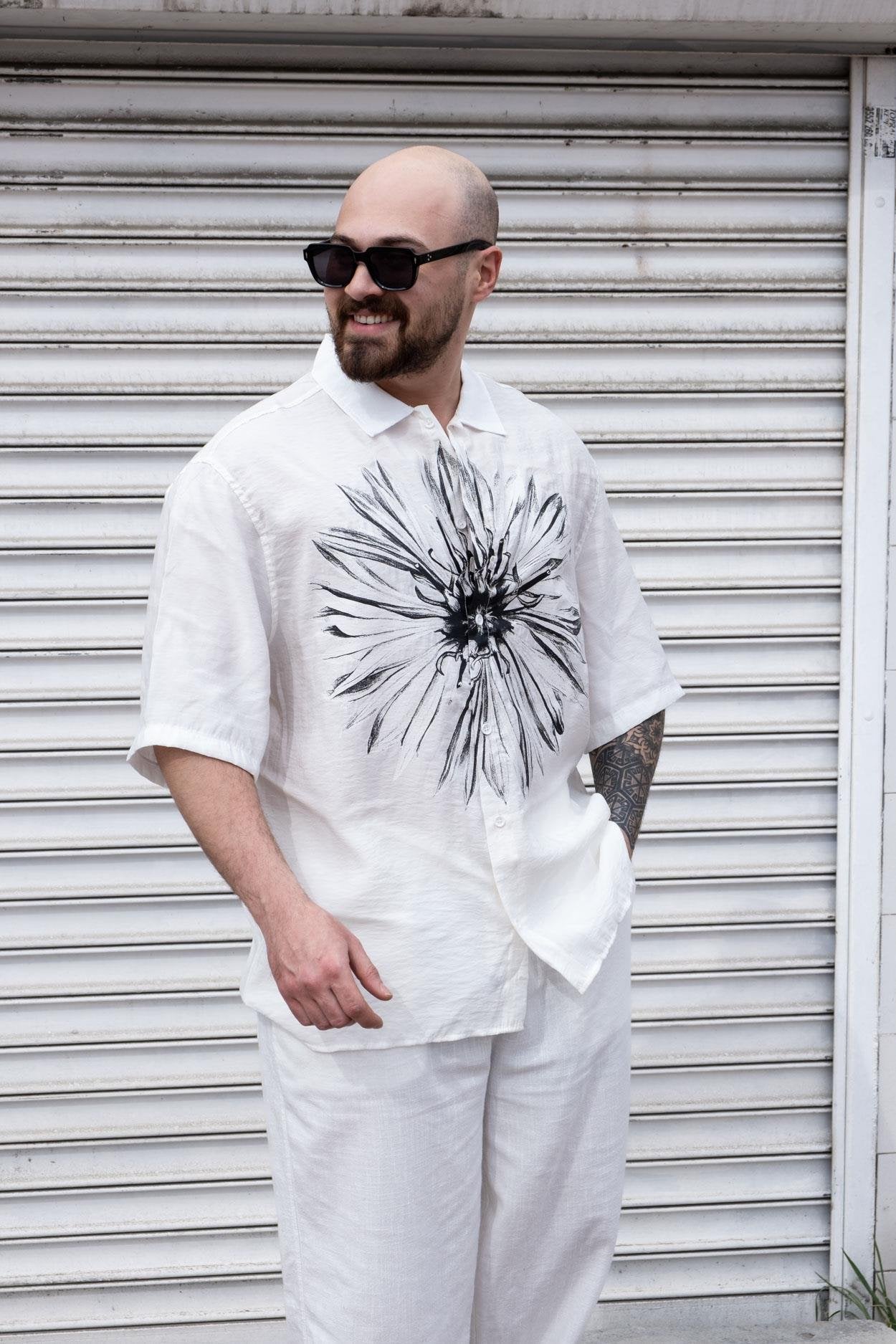 Effortless Style Embroidered Comfort Shirt