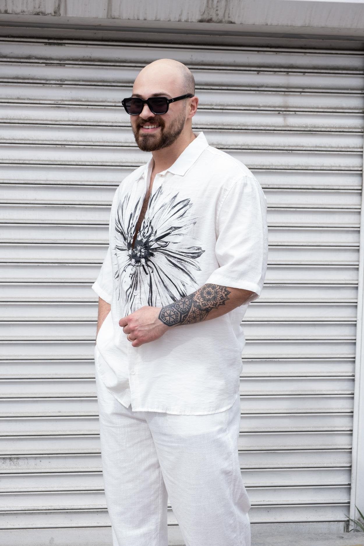 Effortless Style Embroidered Comfort Shirt