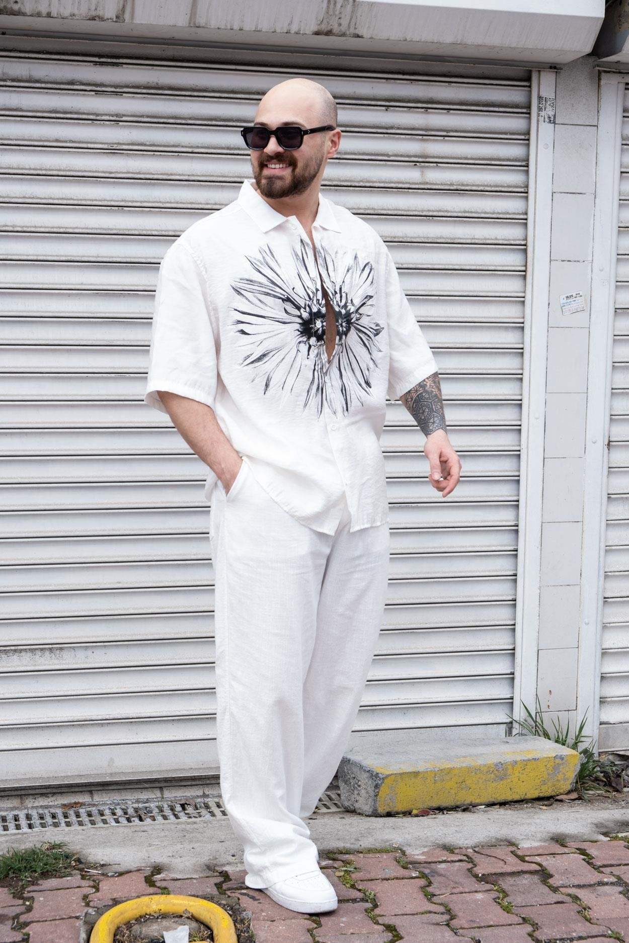 Effortless Style Embroidered Comfort Shirt