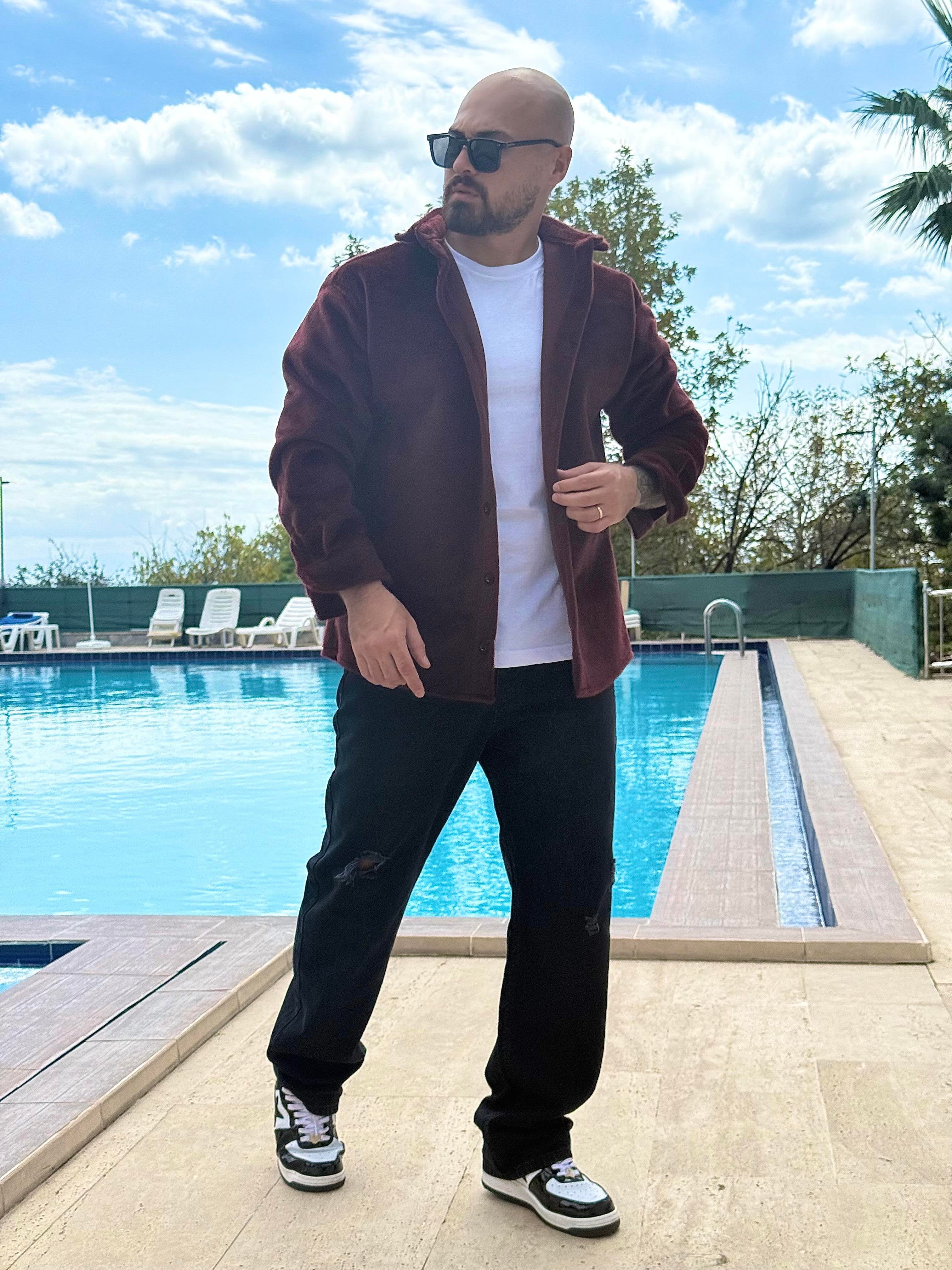 Classic Rabbit Fur Relaxed Fit Shirt