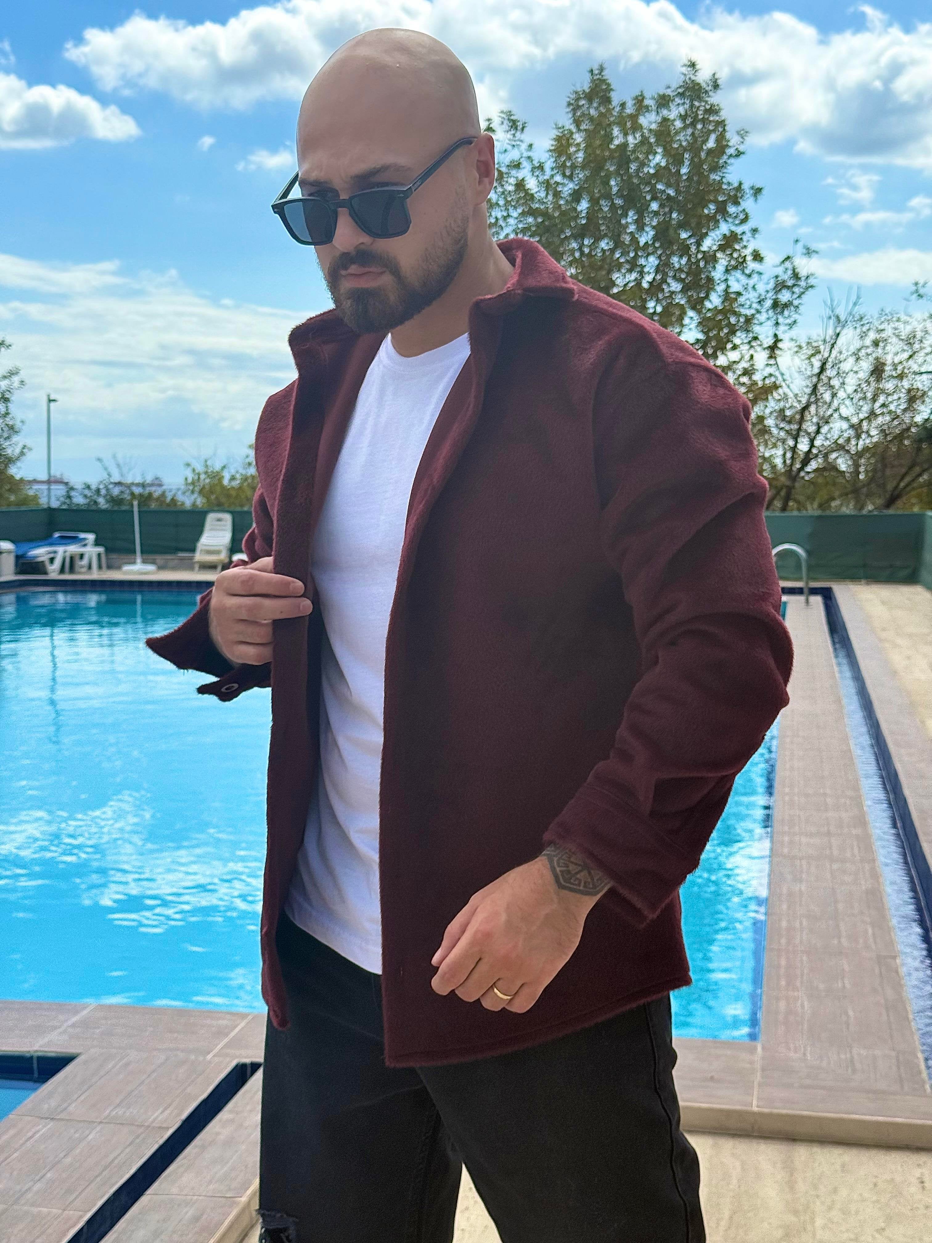 Classic Rabbit Fur Relaxed Fit Shirt